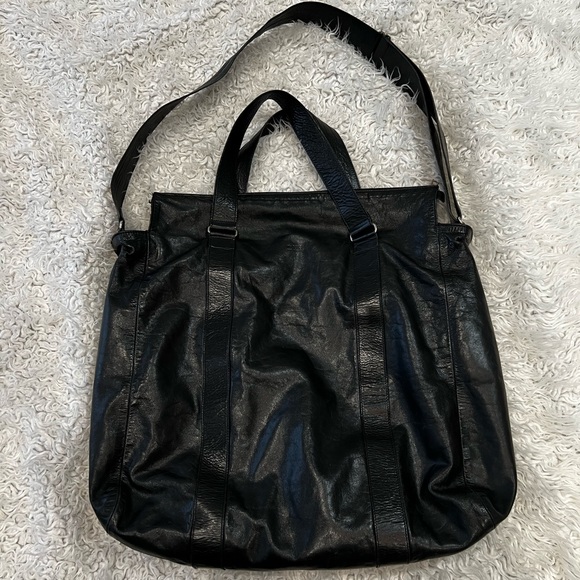 M0851 black leather bag - Picture 5 of 8